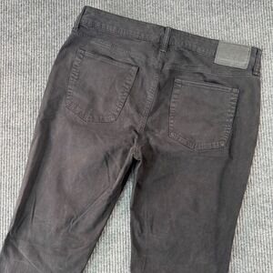 American Eagle Flex‎ Pants Mens 36x35 Black Slim Straight Cotton Blend